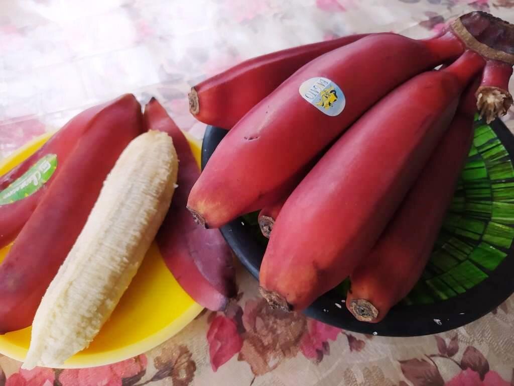 Бананы красные. Красные мини бананы. Бананы Red Box. Банан с красными волосами. Красные бананы купить