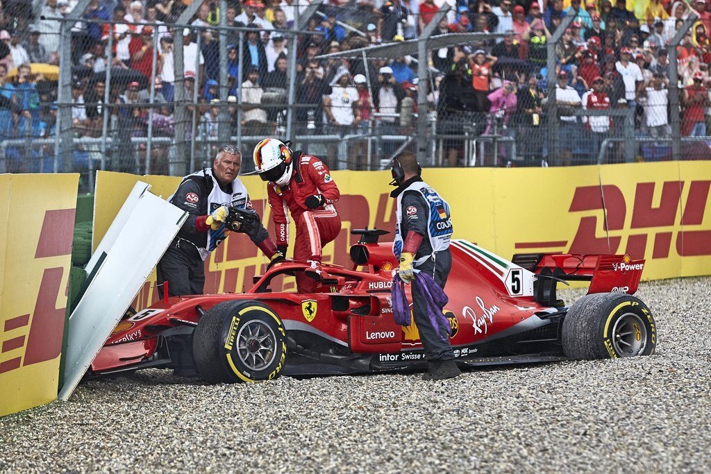 Гран 2018. Себастьян Феттель 2018. Vettel Hockenheim 2018. Sebastian Vettel German GP 2019. Провальные Феррари.