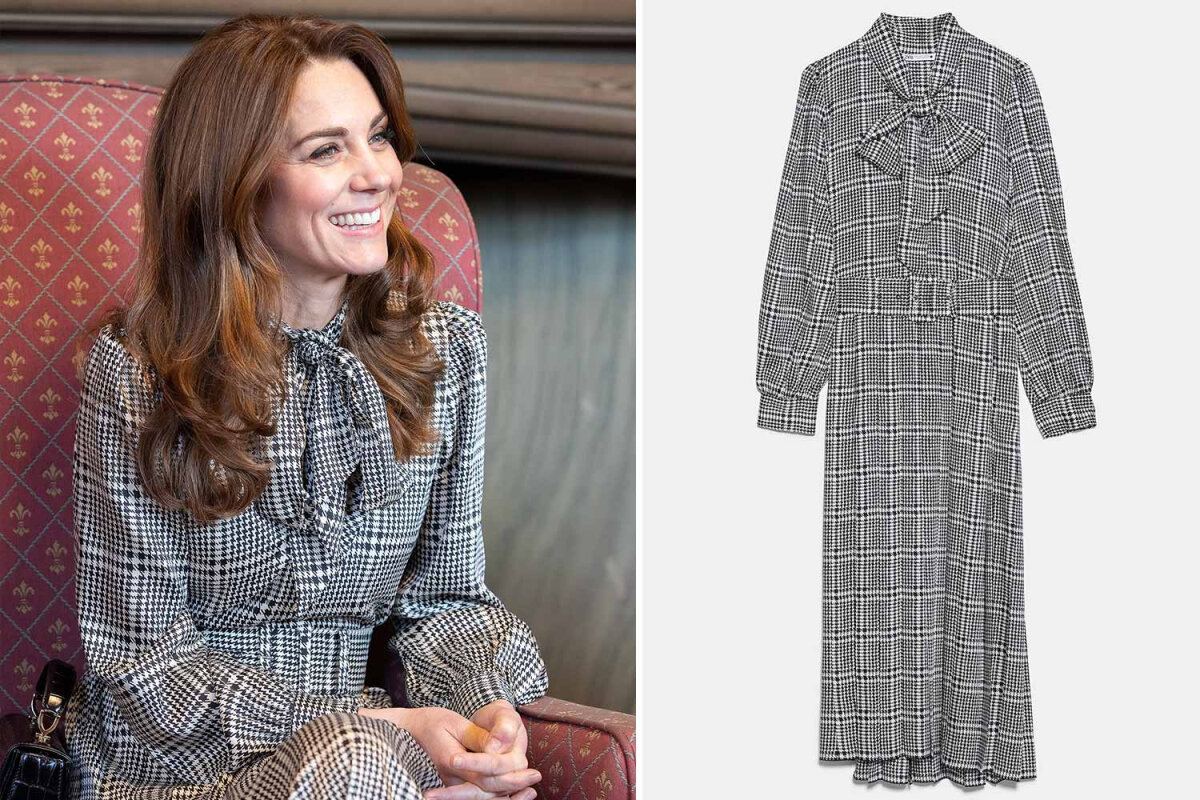 Кейт Миддлтон в платье из Zara