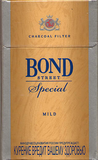 Bond Street Special Mild производства Philip Morris, 2006 г. 