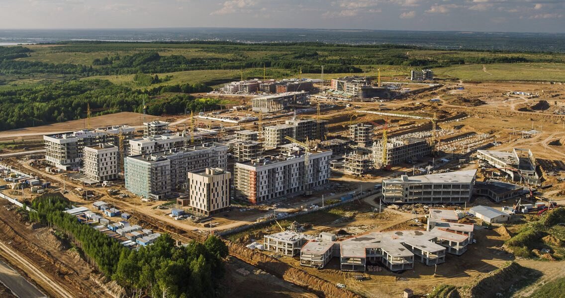 Строящийся Иннополис. Фото innopolis.ru