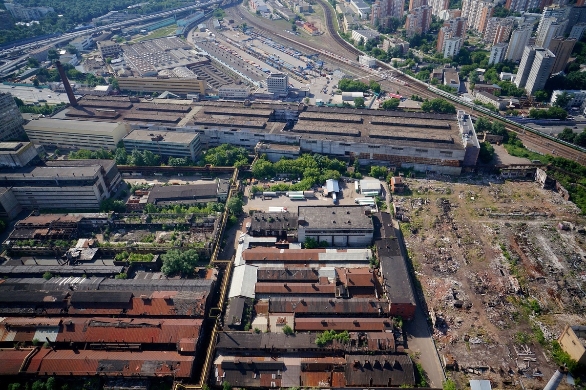 Промзона в Москве