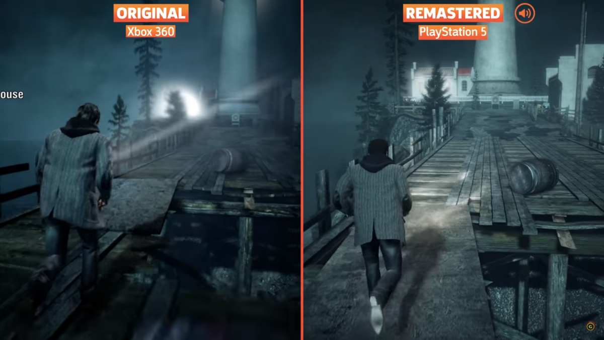 Alane Wake сравнение.