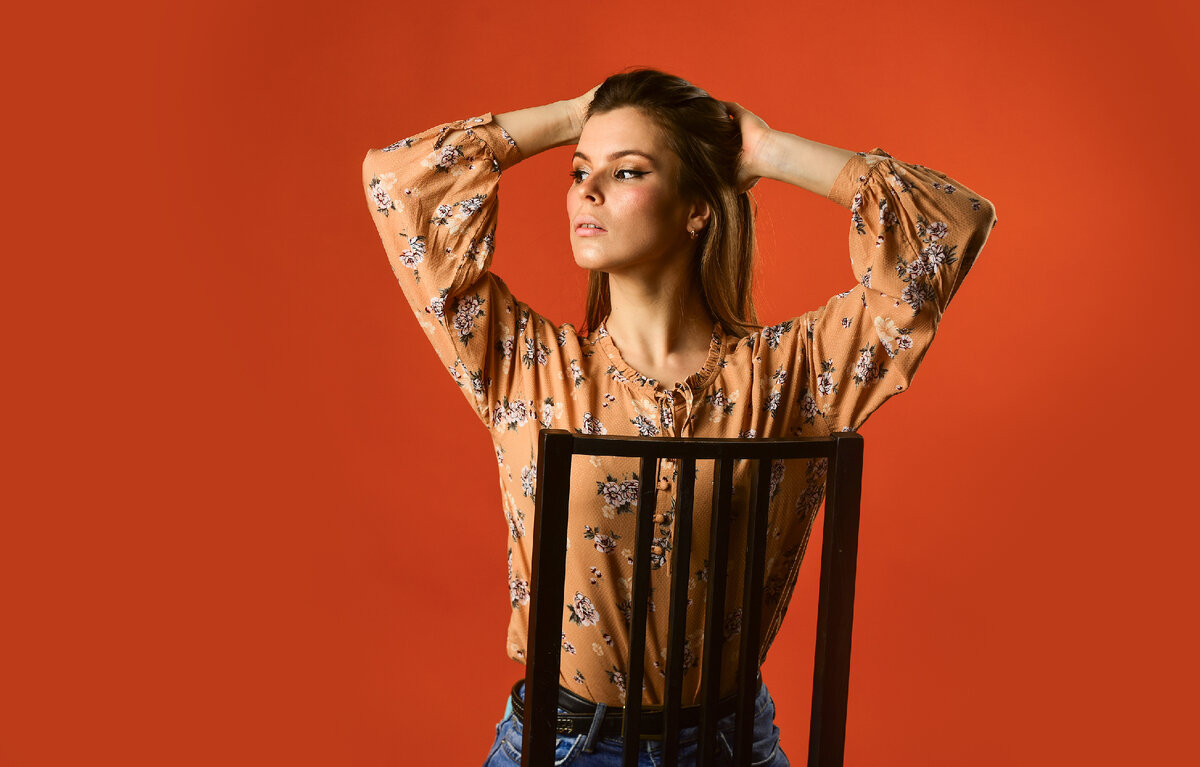 Женщина в поиске.