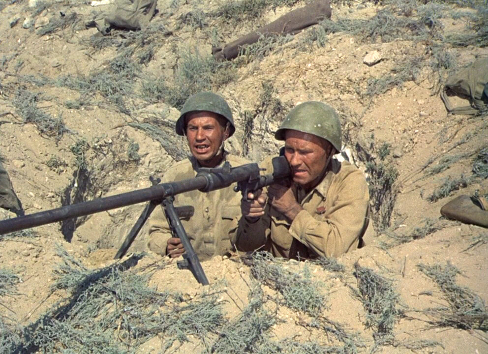 Кадр из фильма "Они сражались за Родину"