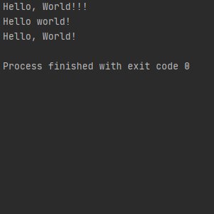 Результат отличается только из-за отличных символов, использованных в каждом случае