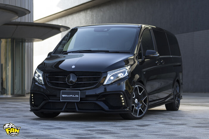 Аэродинамический обвес ВАЛД (WALD) на Мерседес Бенц (Mercedes Benz) Viano W447