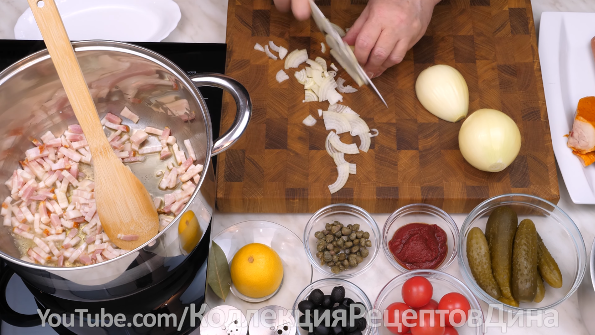 Рецепт солянки с почками: традиционный суп в новом исполнении
