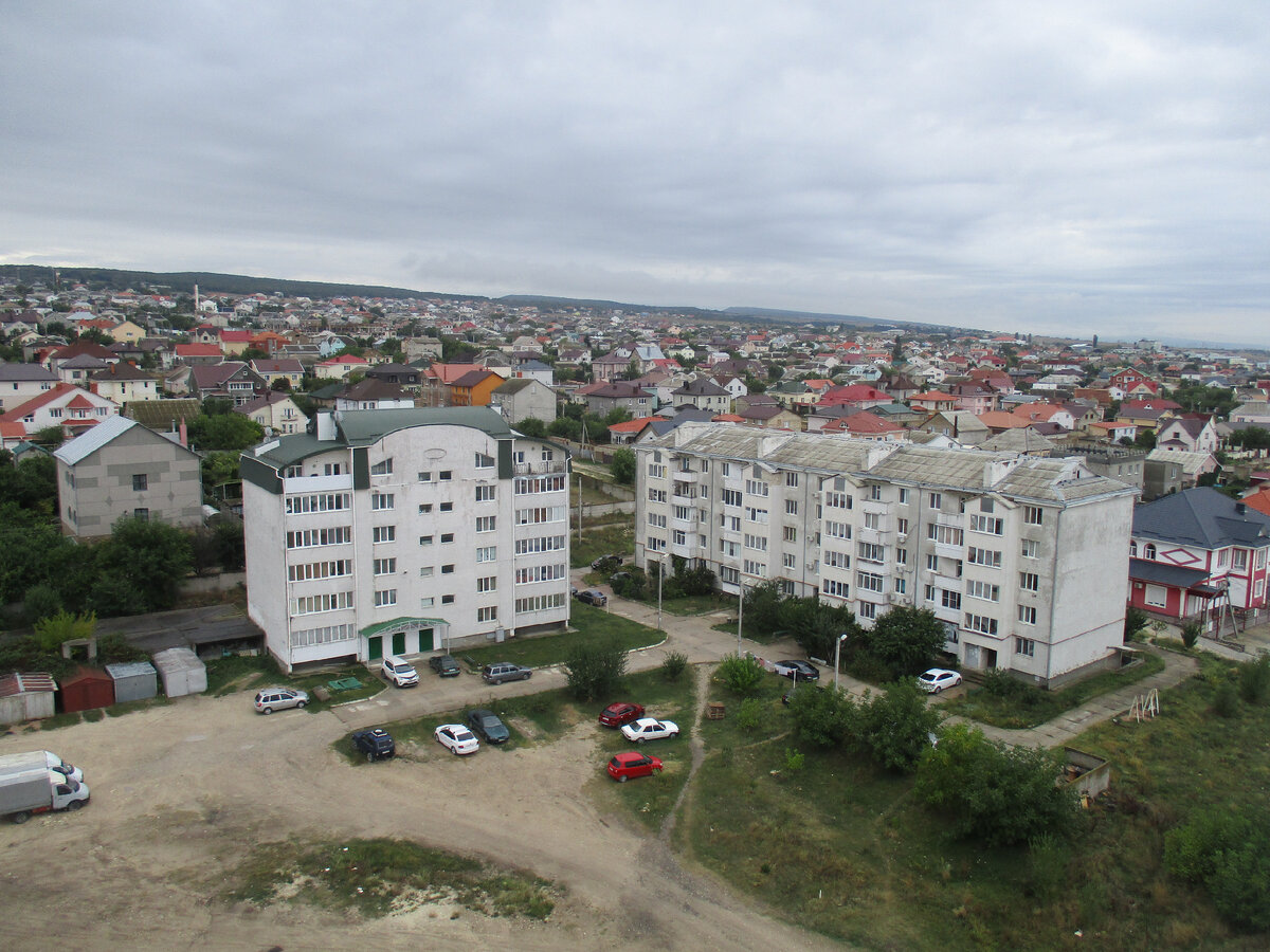 Разрастающийся Симферополь с высоты птичьего полёта