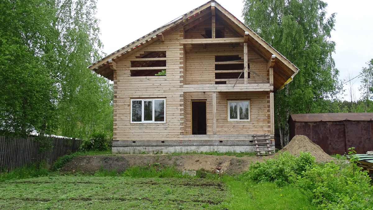 Дом из профилированного бруса