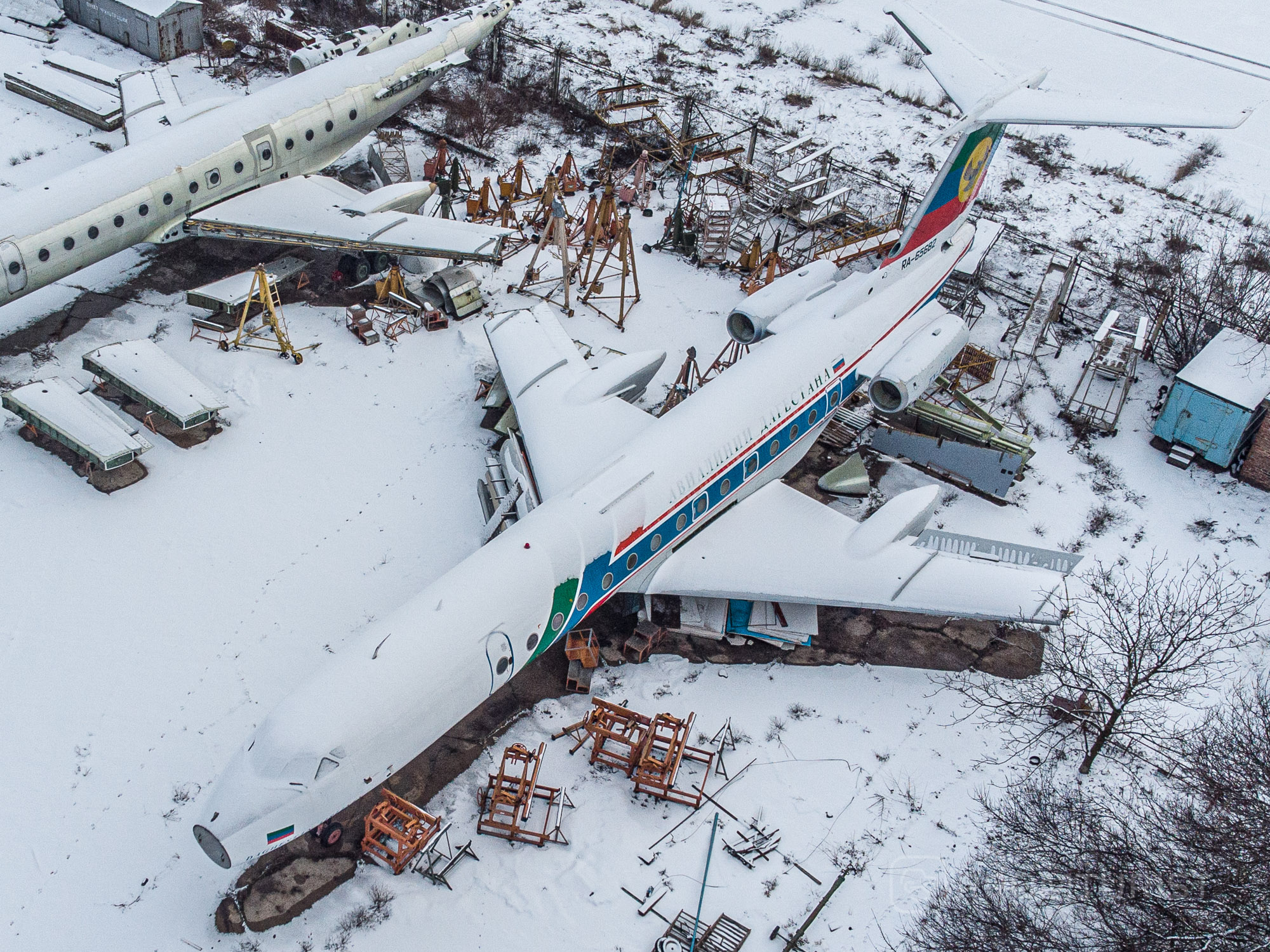Как у Ту-154 в полёте отказали двигатели, лётчик из Дагестана планировал с высоты 9 км до Домодедово ???3