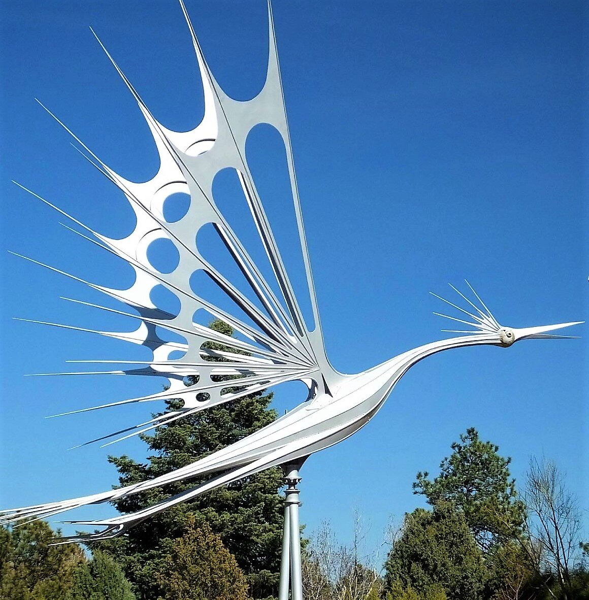 Изображение взято с https://www.tripadvisor.com/Attraction_Review-g33364-d2179844-Reviews-Starr_Kempf_s_Metal_Sculptures-Colorado_Springs_El_Paso_County_Colorado.html