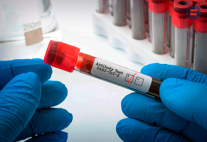 Положительный тест на антитела к SARS-CoV-2