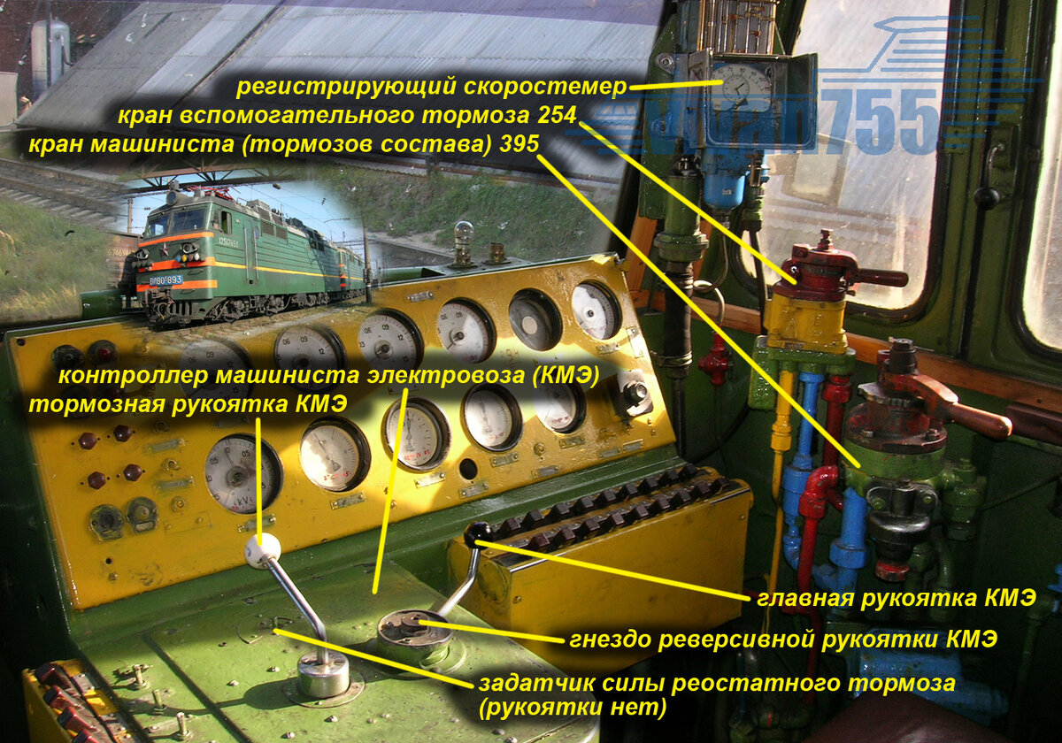 ТЭД-21. Вожатая рванула электрический тормоз... | Vivan755 — авиация, ЖД,  техника | Дзен