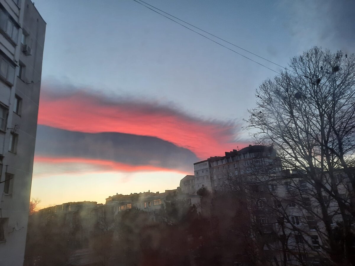 Восход солнца 21 марта 2022 года в Анапе