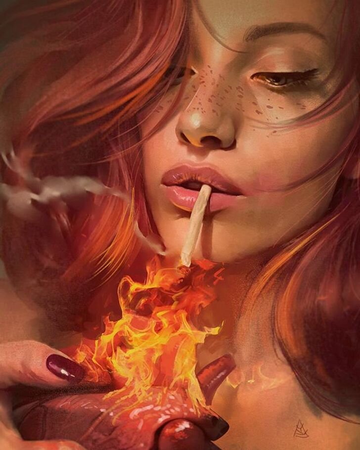 Я заставлю твое сердце пылать.