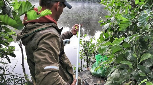 Рыбалка в деревне захватывает дух! Крупняк ходит рядом! Ловля на поплавок карася, карпа, толстолобика