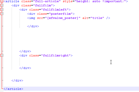 код с html разметкой