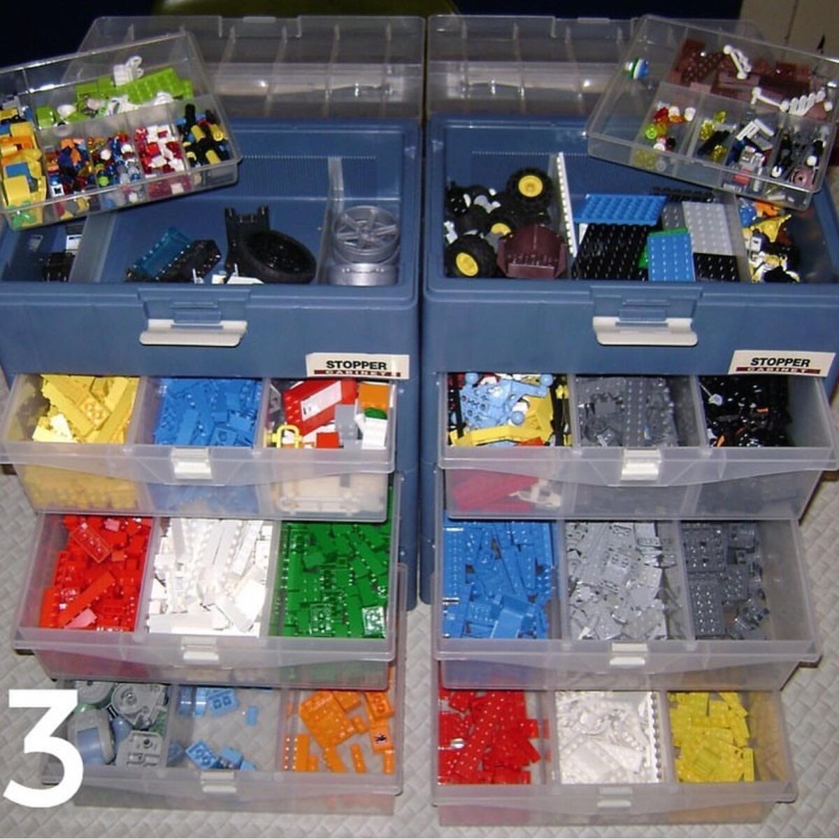 Правила хранения конструктора Lego