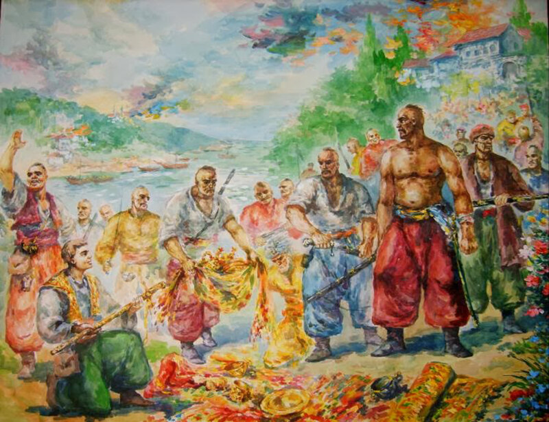 Виталий Горбенко «Козаки в Босфоре 1624 год»