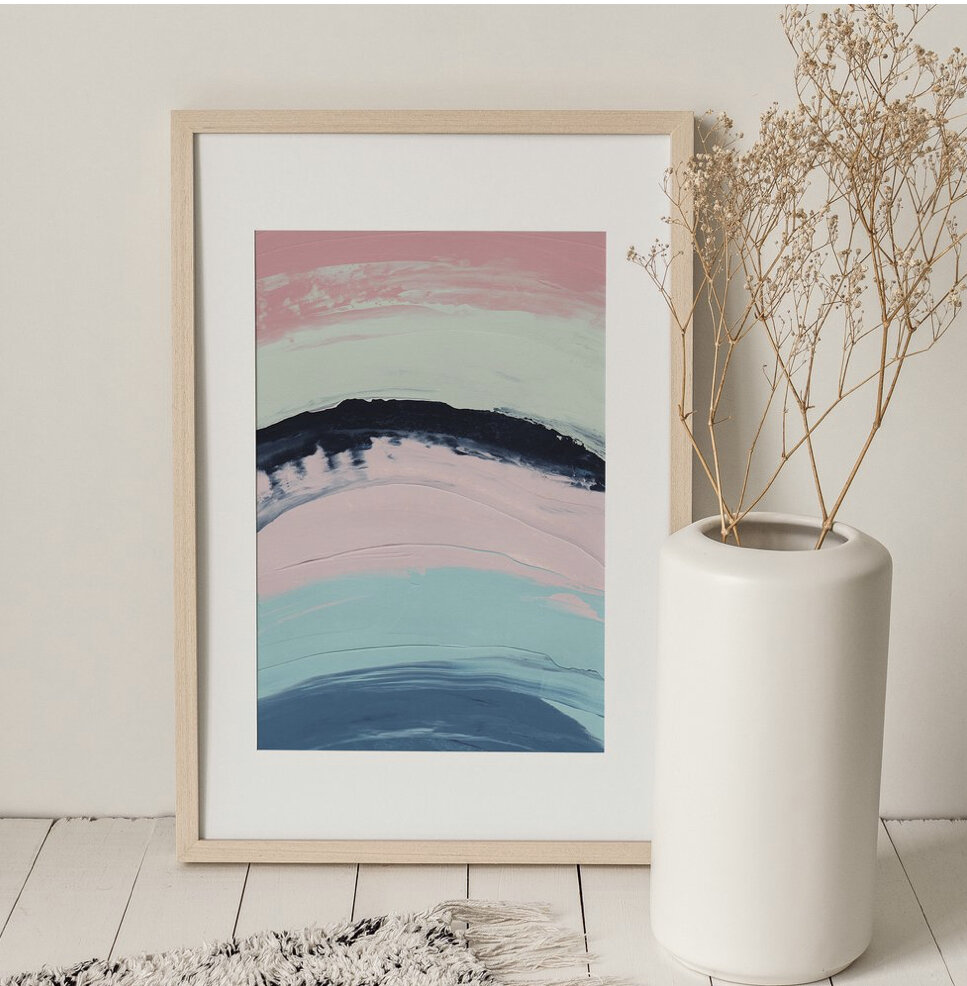 Pastel Rainbow Print