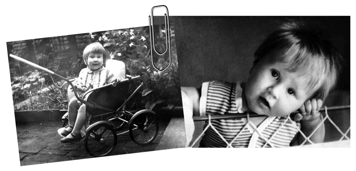 Янка Дягилева в детстве