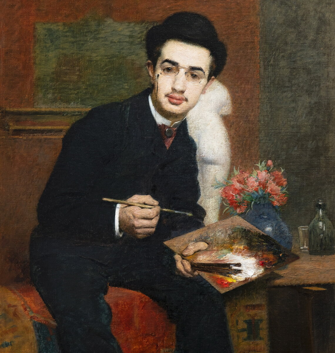 Портрет Анри Тулуз-Лотрека, худ. Анри Рашу, 1883 г. 