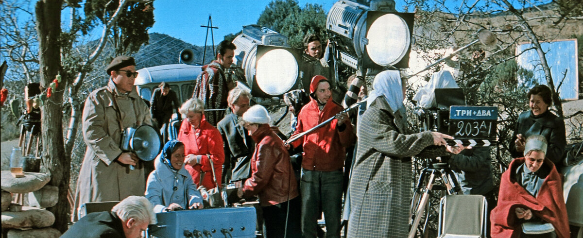 съёмочная группа в Новом Свете