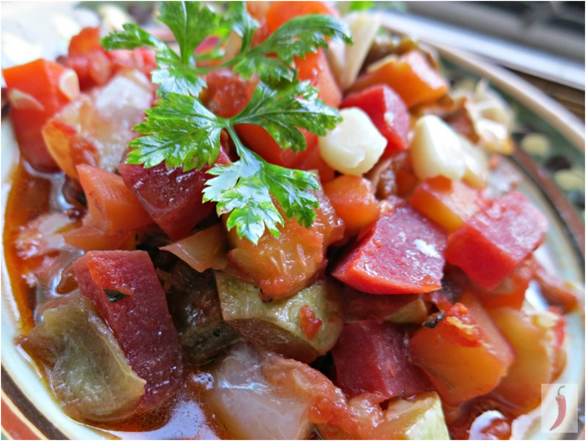 Овощное рагу без мяса рецепт пошаговый