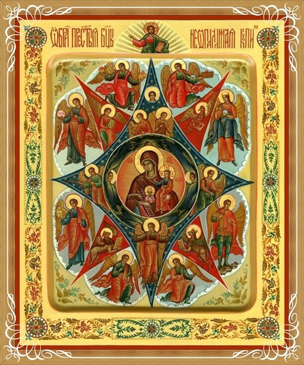 Икона Божией Матери "Неопалимая Купина"