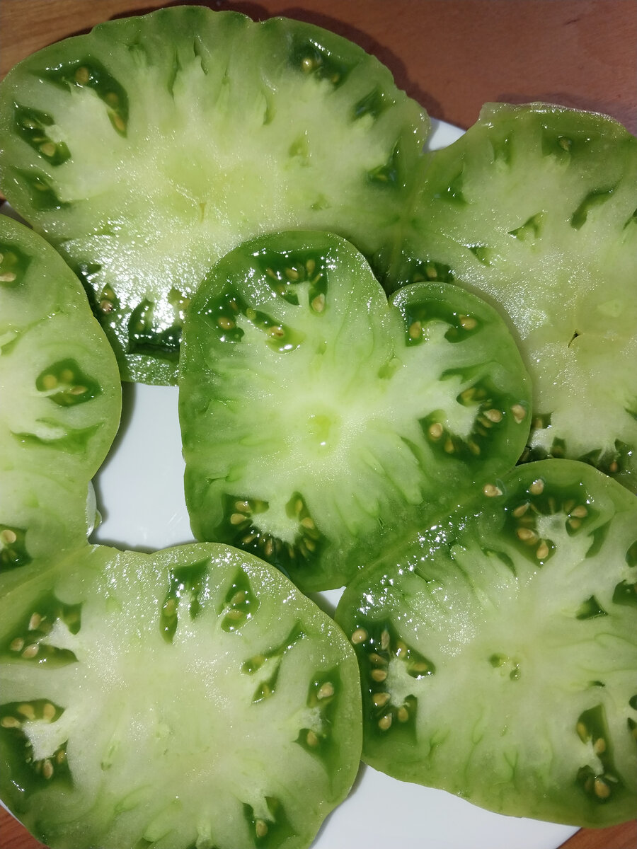 Мои дозревшие в доме томаты.