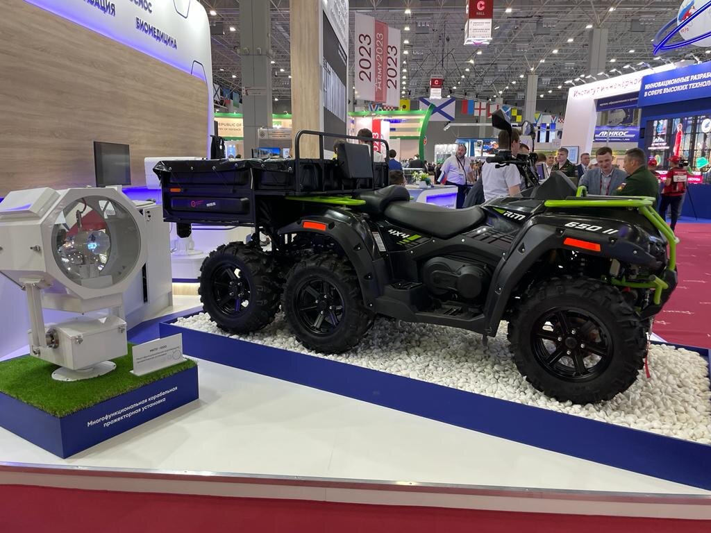 гибридный гексацикл. Ранее машину представили на форуме "Армия - 2022"