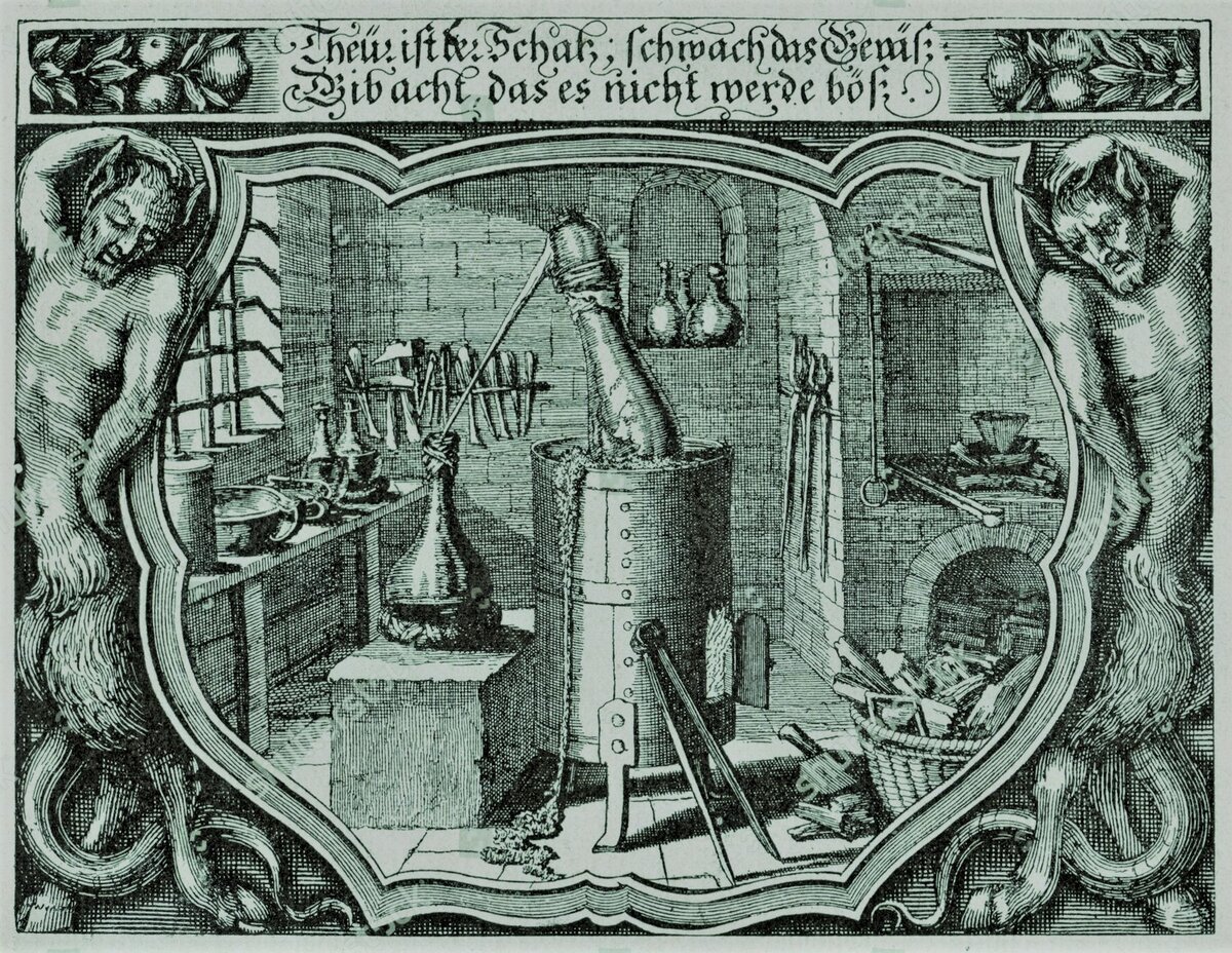 Непревзойденный на пути алхимии. Алхимическая лаборатория гравюра. Питер Бергер лаборатория алхимика гравюра. Алхимические Гравюры София. Гравюра школа алхимии.