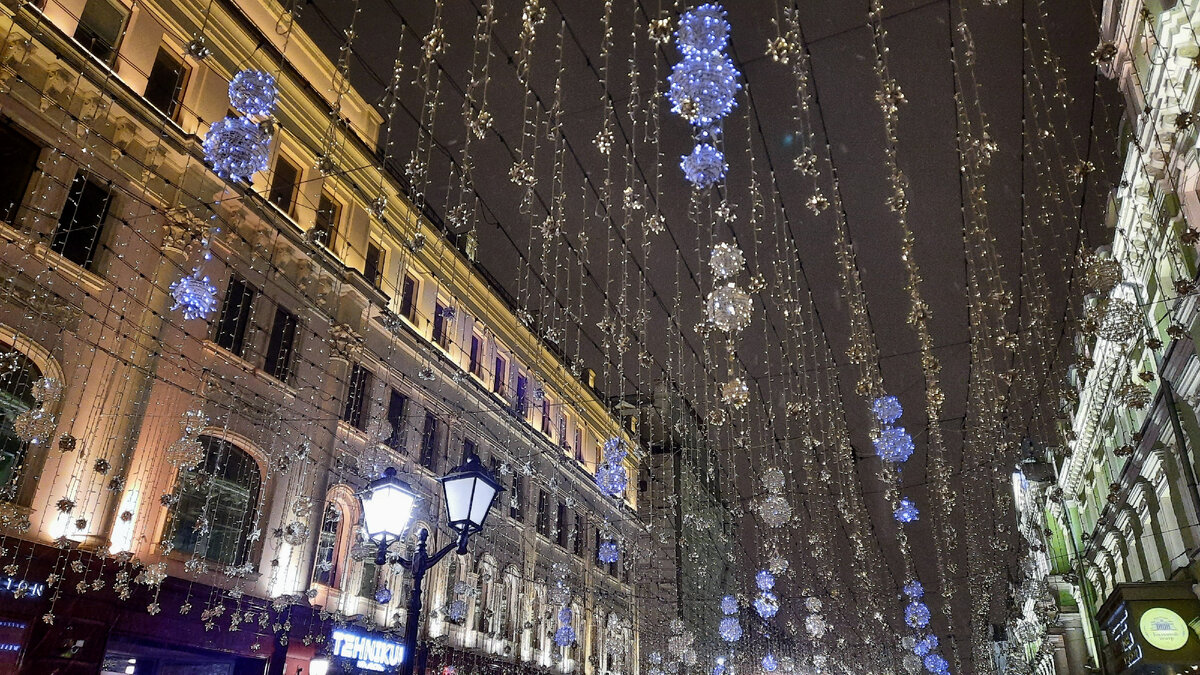 Новогодняя Москва