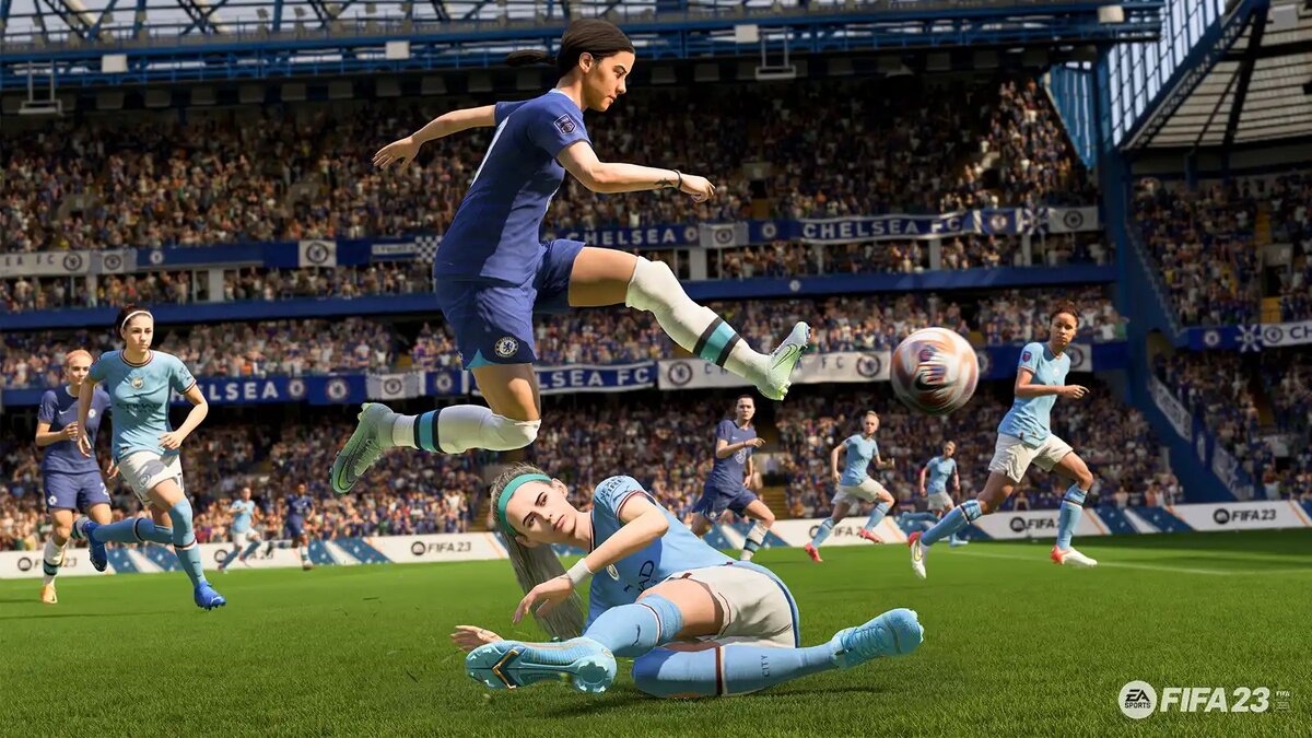 Скриншот из игры FIFA 23