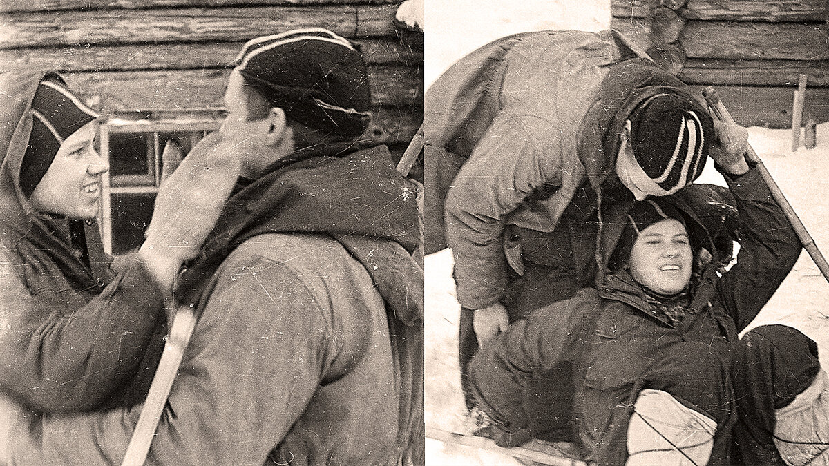 Юра Юдин и Зина Колмогорова.