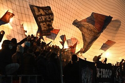    Футбольные болельщики ©Григорий Сысоев РИА Новости