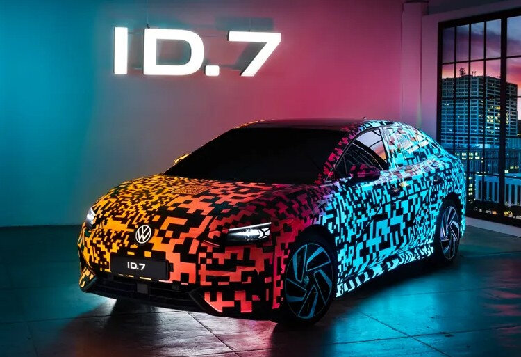 На фото представлен новый Wolkswagen Id 7 https://images.app.goo.gl/gocE95fBwEXo4hSf9
