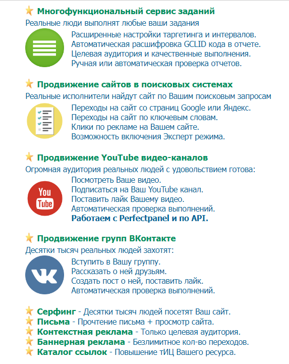 Как пользоваться сайтом