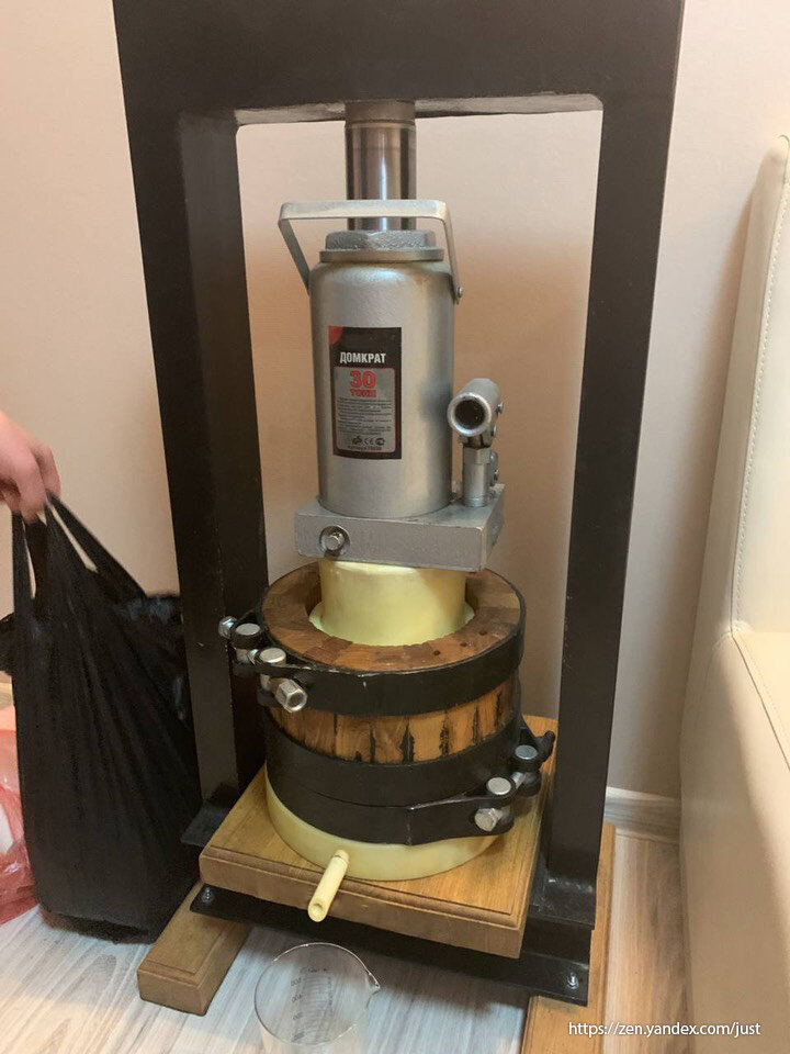 Пресс для холодного отжима масла