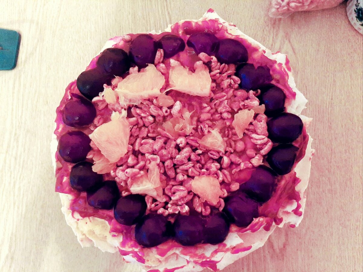 Вот что  у меня получилось. Дольки апельсина придают дополнительный вкус - жаль, что у меня его было немного