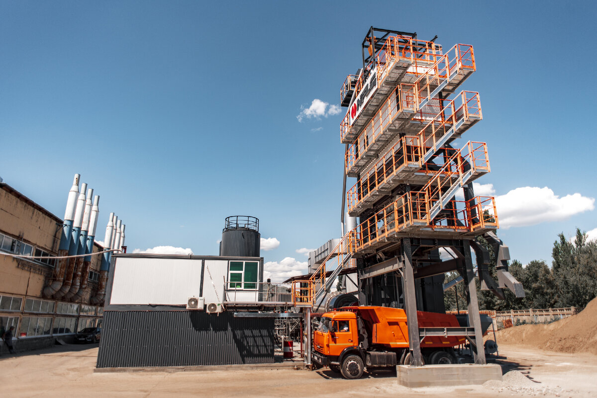 Асфальтобетонный завод NFLG серии Smena 1800 