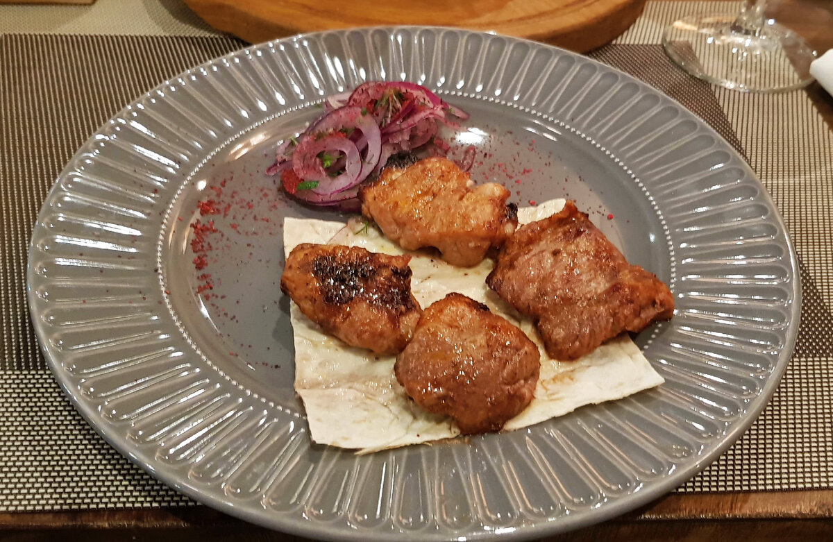 Шашлык из баранины за 650 рублей