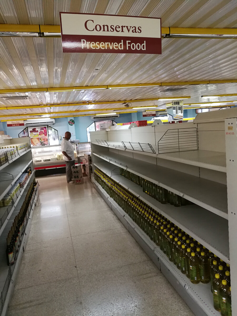 Продуктовый магазин в ТРЦ в Варадеро