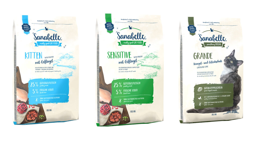 Сухие корма для кошек Bosh Sanabelle