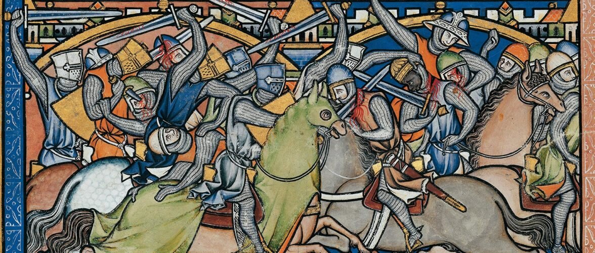 Битва в Ронсевальском ущелье.