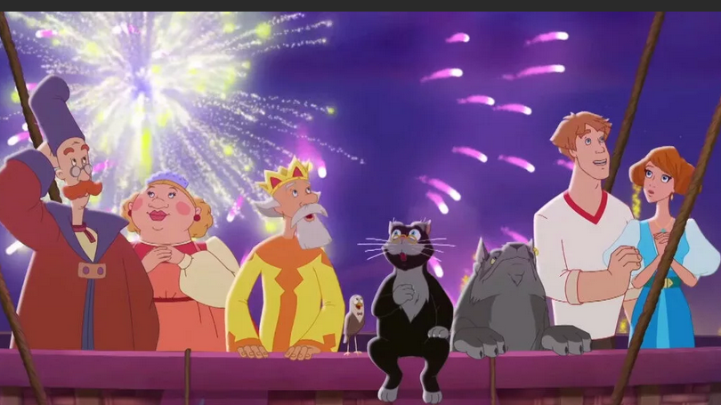 Кадр из 4-го мультика Ивано-Волко-цикла