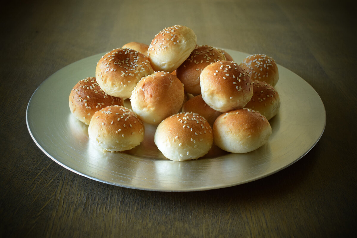 Круглые булочки