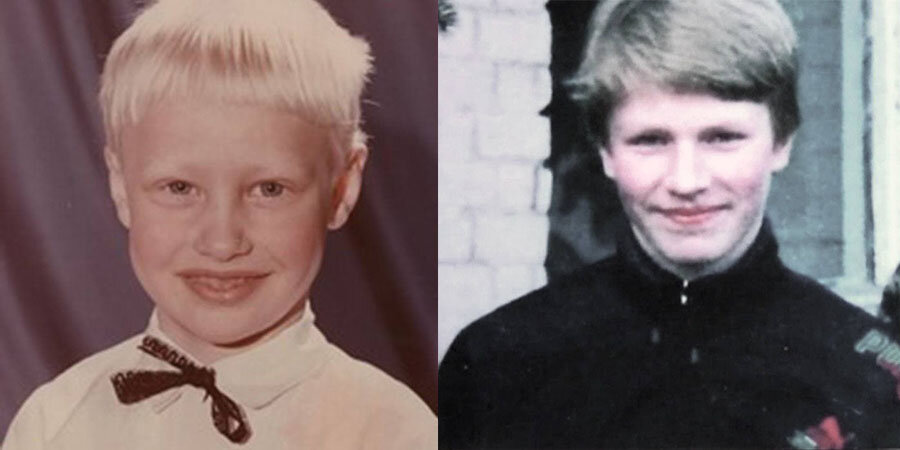 Александр Шпак в детстве