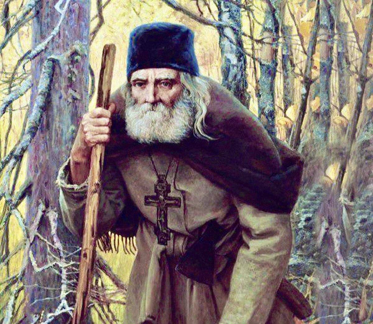 Монах Серафим Саровский